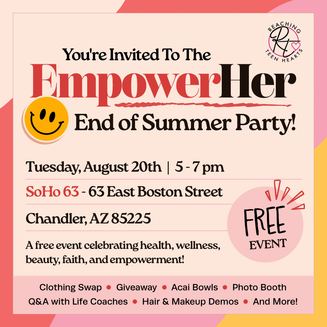 Empower HER End of Summer Party (For Moms + Teens)